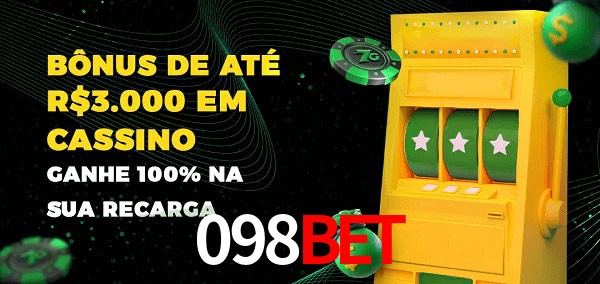 098Bet melhor bônus de depósito