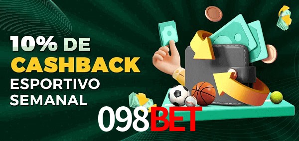 10% de bônus de cashback na 098Bet